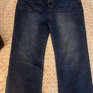 Classic Dark Wash Women's Denim Jeans